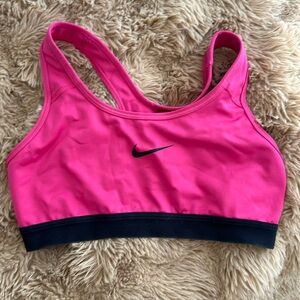 Nike hot pink sports bra